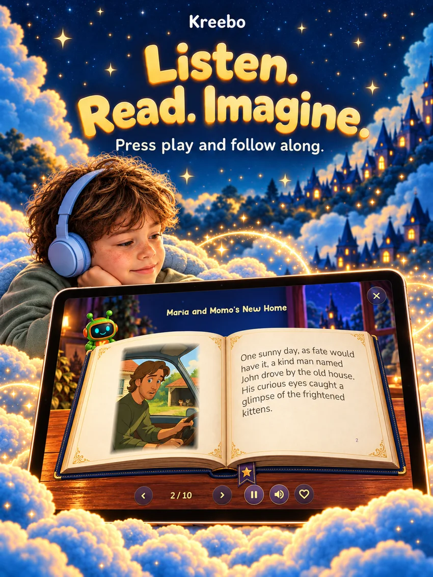 Landscape read-along experience
